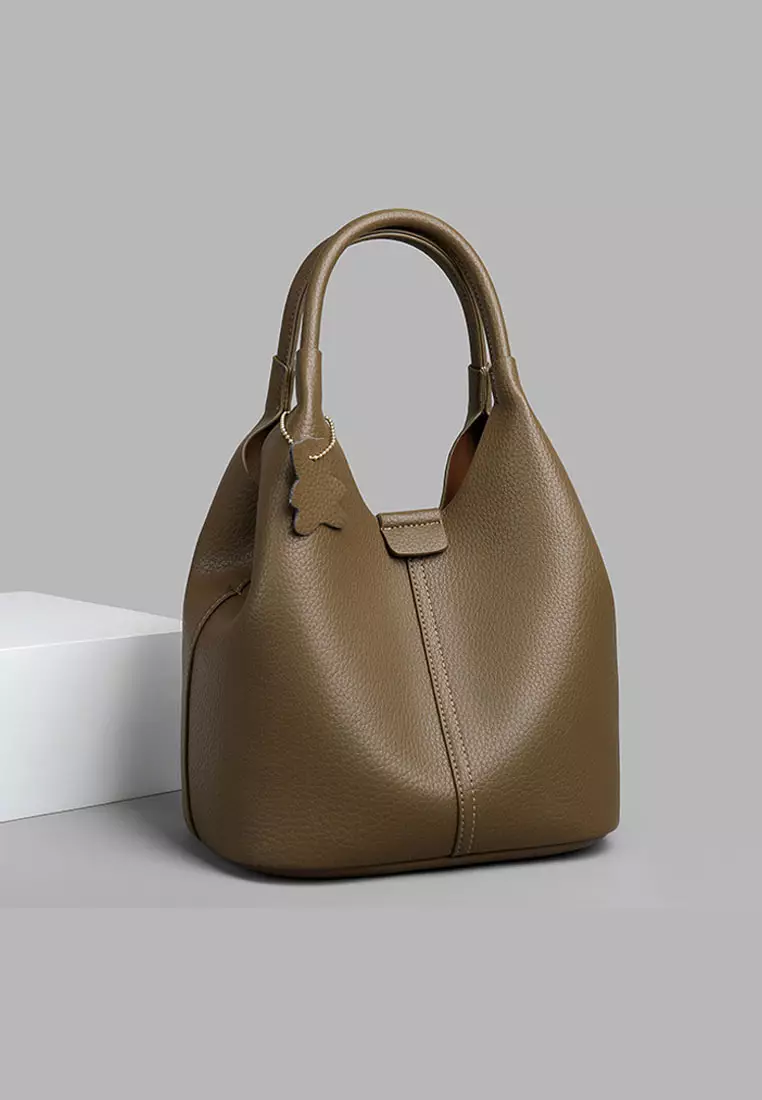 Versatile Faux Leather Bucket Bag JW HD-2798