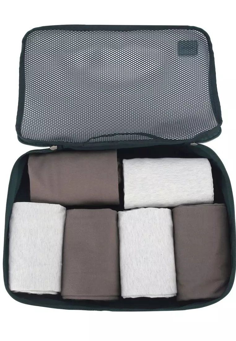 Crossing Waterproof Ripstop Nylon Packing Cube M - Forest Green