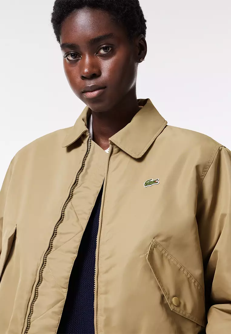 Lacoste khaki jacket shop