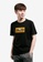 FOREST black Forest X Shinchan Embroidered with Printed Round Neck Tee - FC20005-01Black B761AAA46453E4GS_1