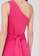 BarBar pink Stretch Single-Shoulder Dress with Inserts 64DAAAA04E94E5GS_3