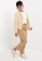 Lubna Kids beige Active Oversized Pockets Jacket D4A2AKAC5279D6GS_3