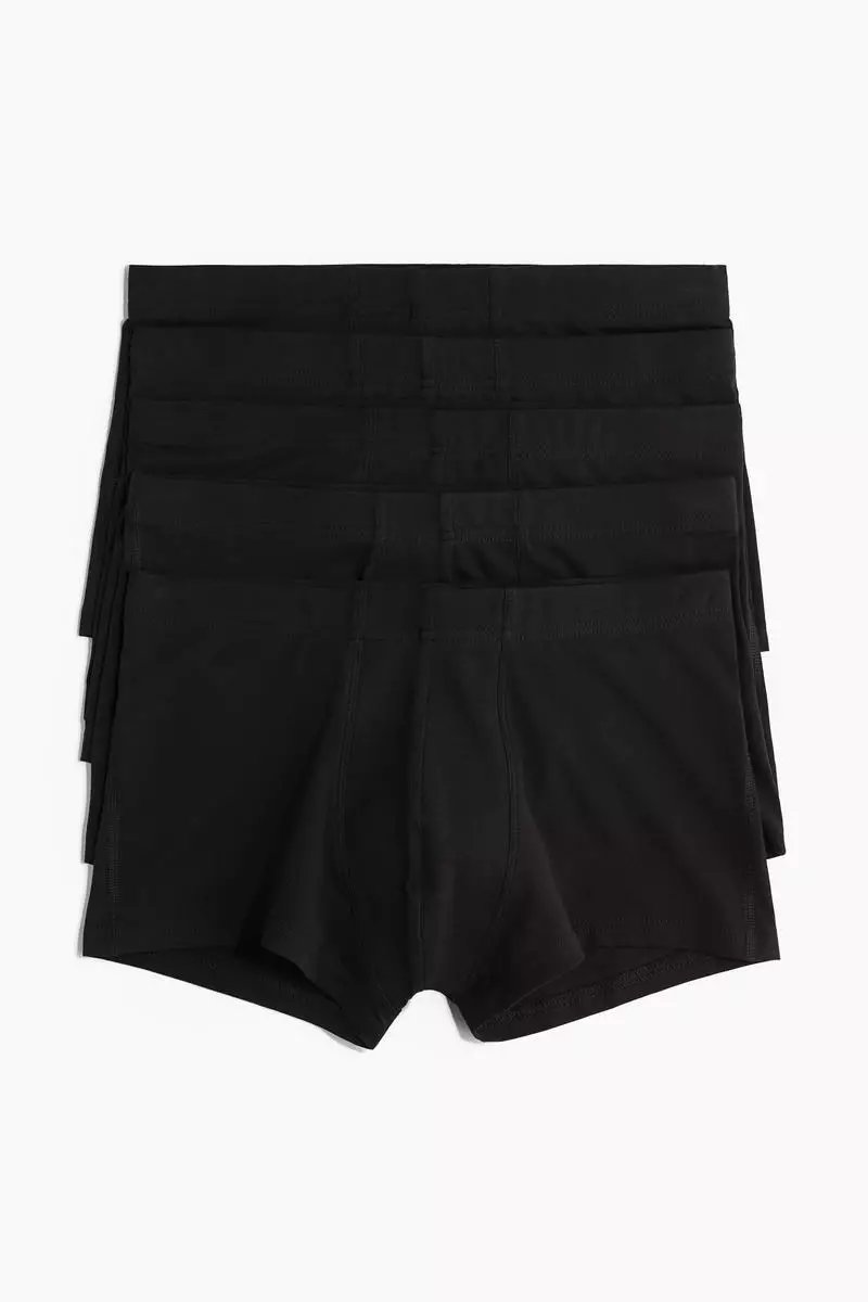5-pack cotton short trunks