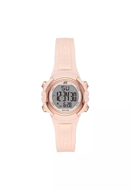 Truro Pink Silicone Strap Digital Watch SKC-SR6187