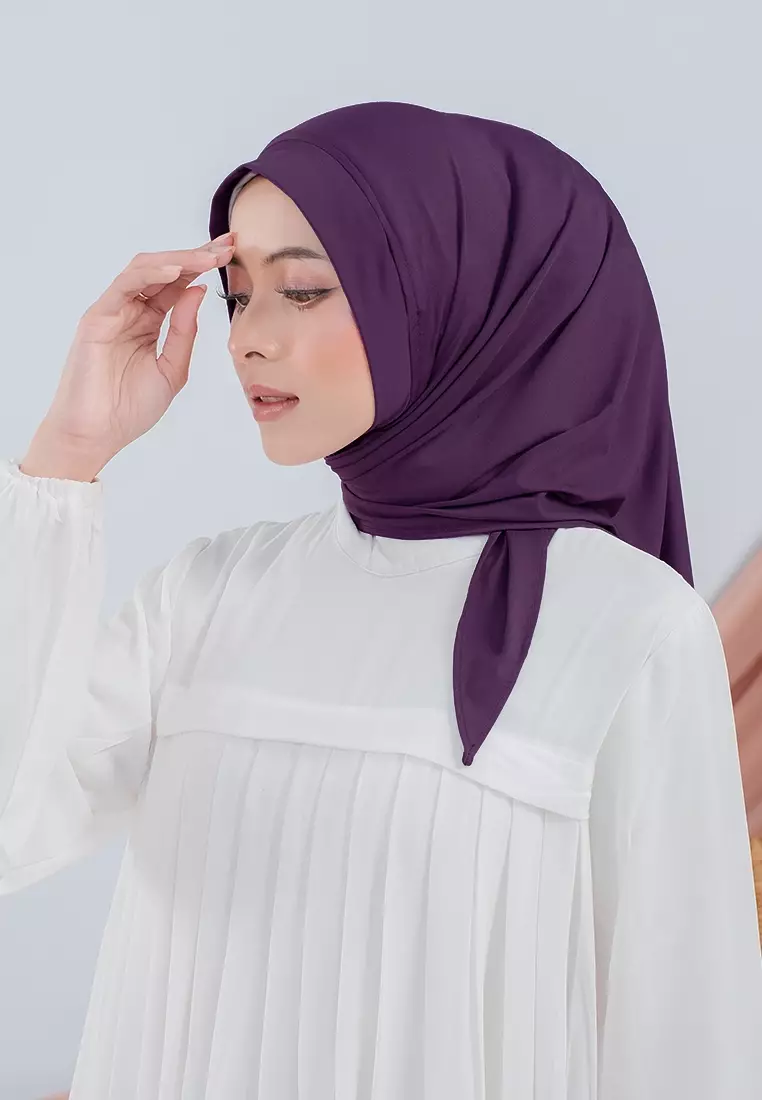 HIJAB INSTAN RANA - DARK PURPLE