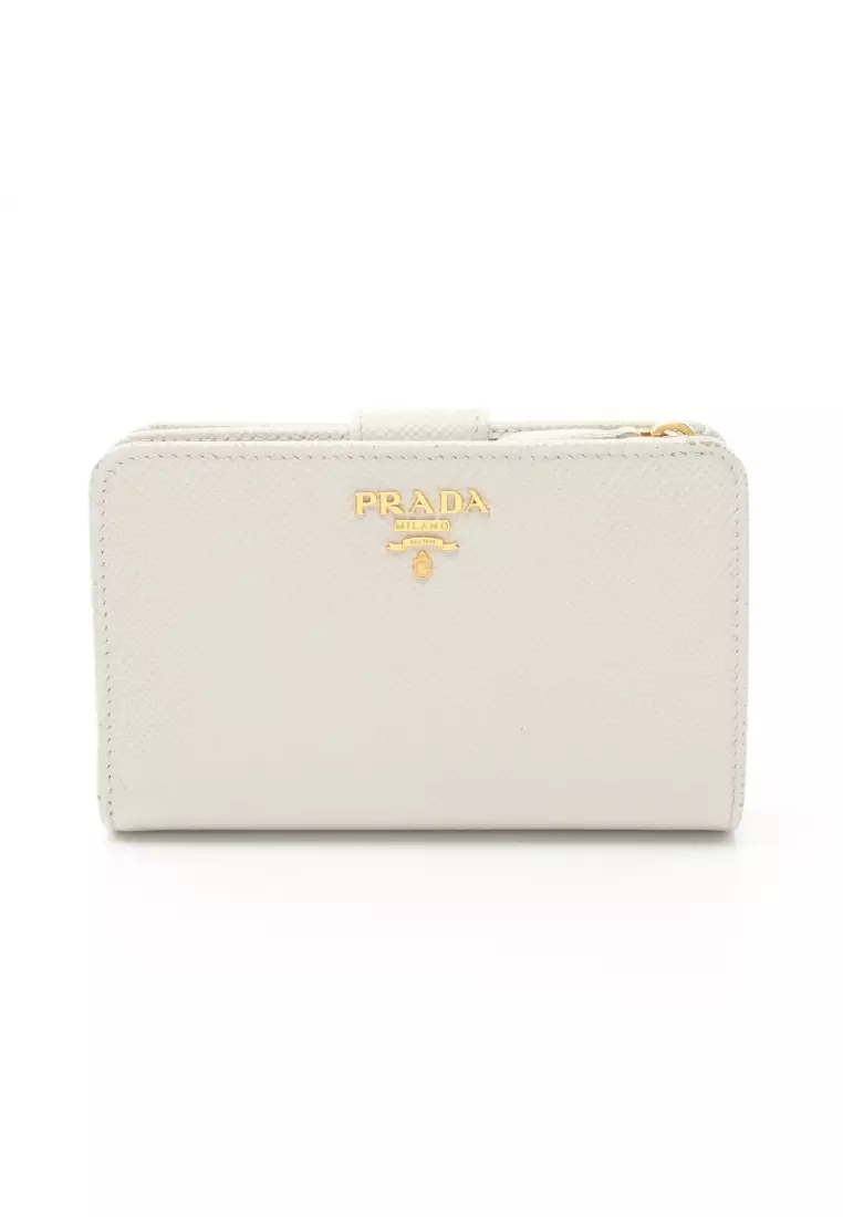 White prada wallet clearance