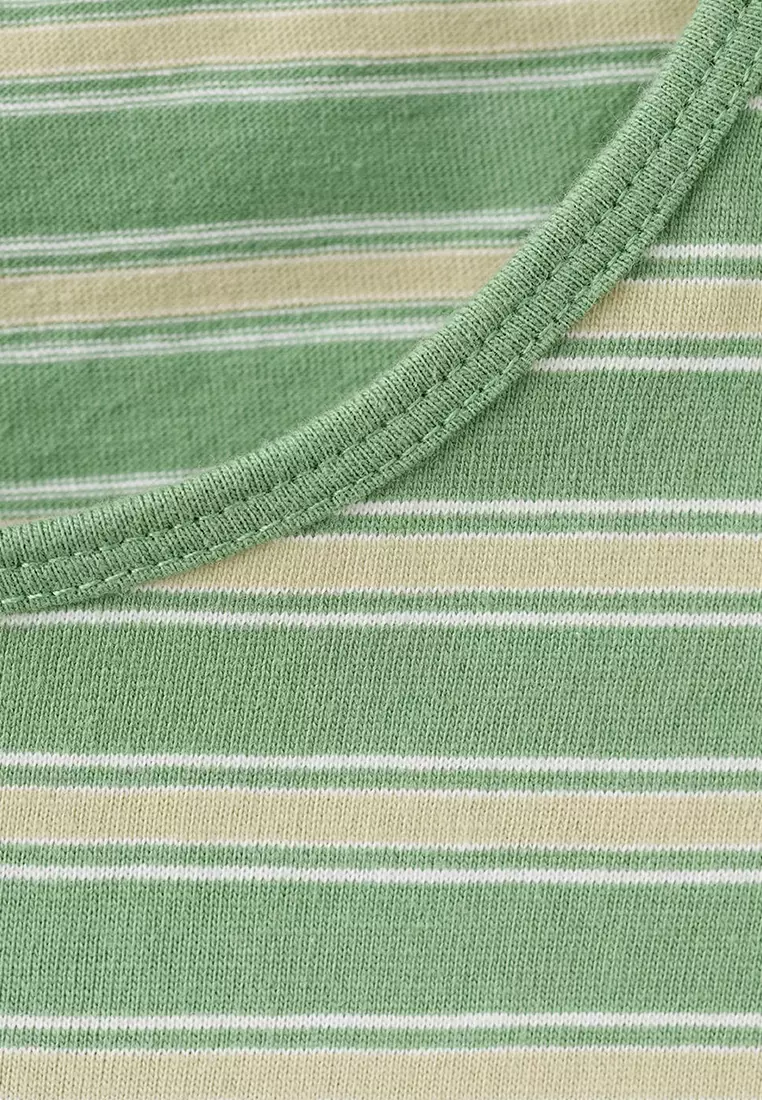 Striped Cotton T-Shirt