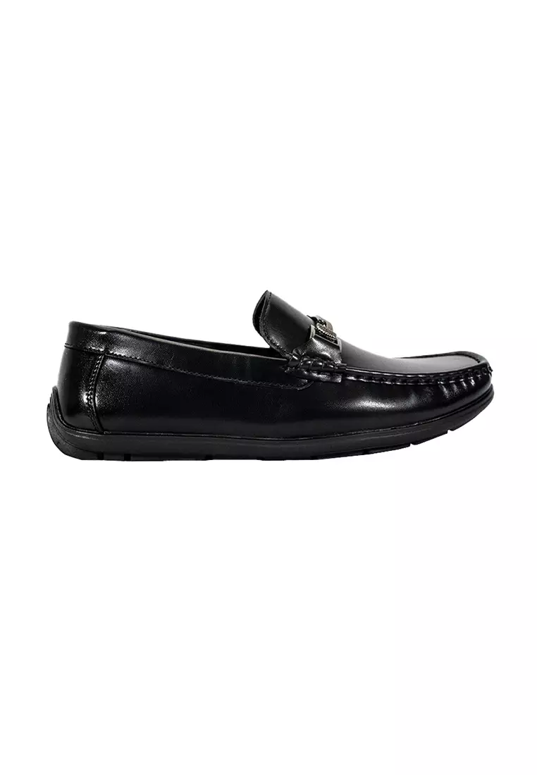 Discount on Mario D' boro Runway  shoes - SKU: Men's Casual Loafers MX 25466 Black C59