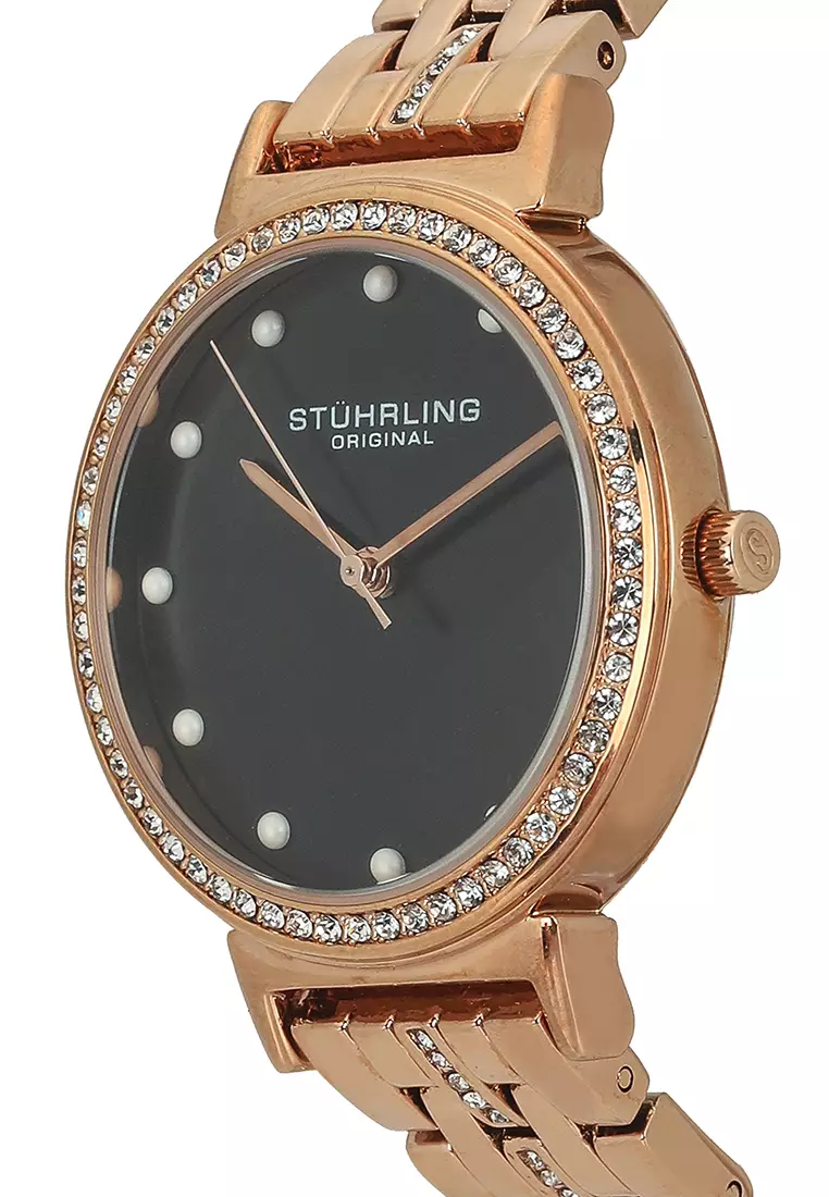 Quartz women's sales gold watch