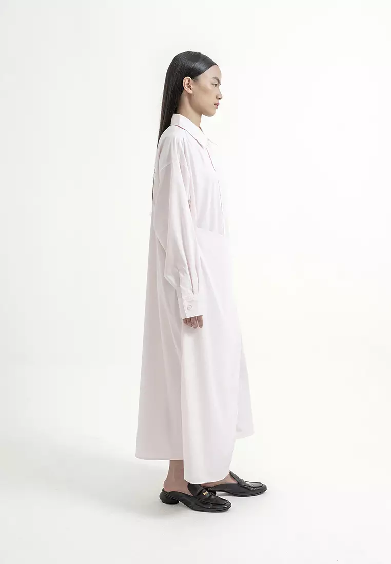 BOWN - Nuo Apron Shirt Dress