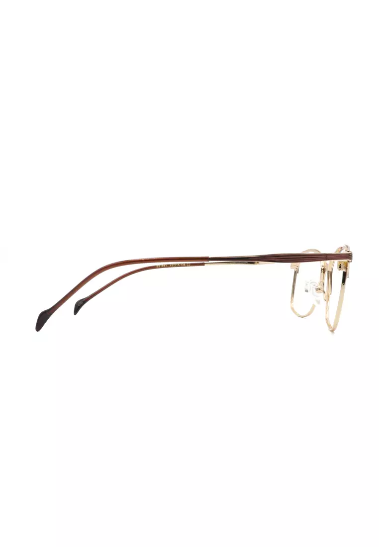 SS1941 (C2-Brown & Gold) Anti-Radiation Computer Eyeglasses for Women