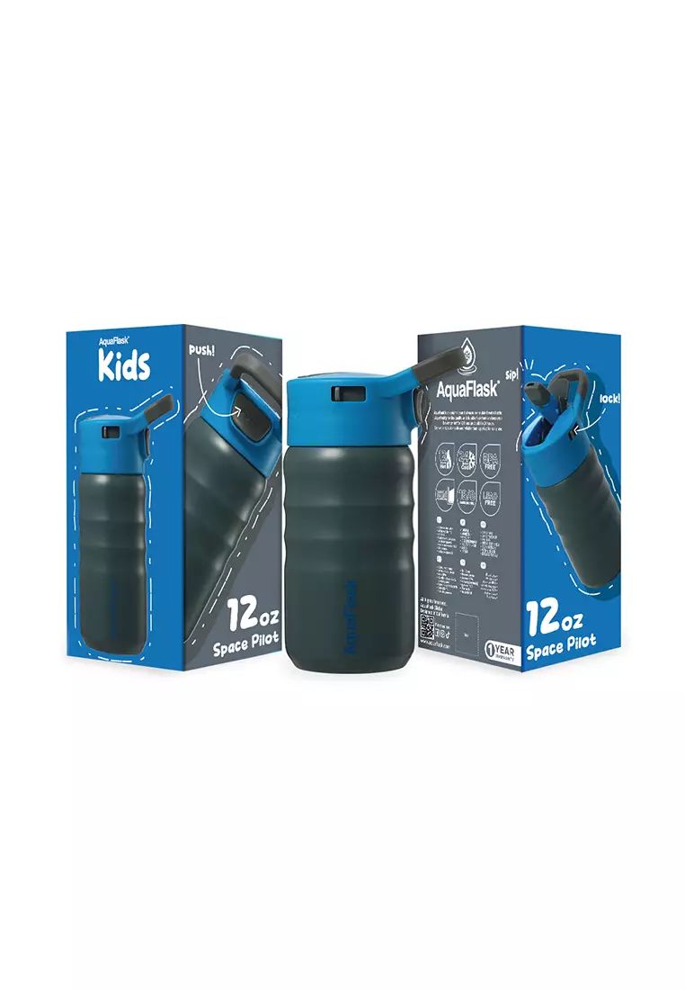 12oz Space Pilot Kids Straw Sip Collection Limited Edition