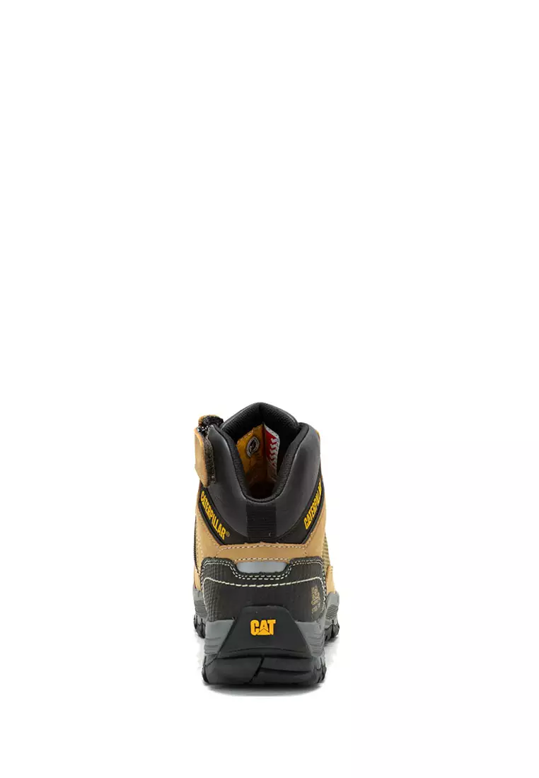 Men's Convex Mid Side Zip Steel Toe Boots - Honey Reset (P720053) | Safety Shoes