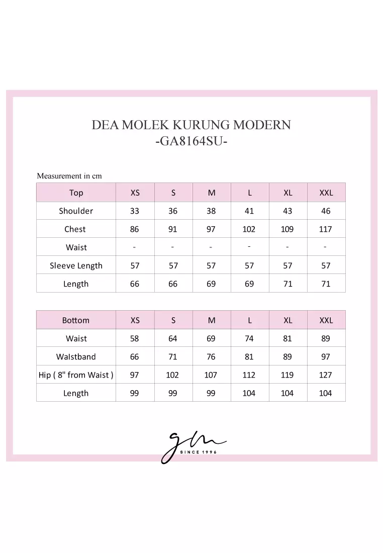 Gene Martino -Dea Molek Kurung Modern 8164