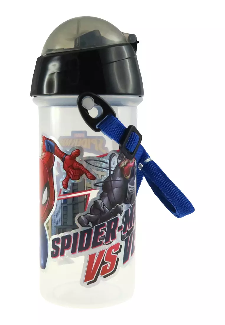 Spiderman Super Heroes LED Temperature Stainless Steel Double Wall Vacuum  Insulated Bottle for Hot & Cold