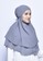 My Daily Hijab grey Bergo Alena Hijab Instant Grey 65618AA1DEE1AEGS_5
