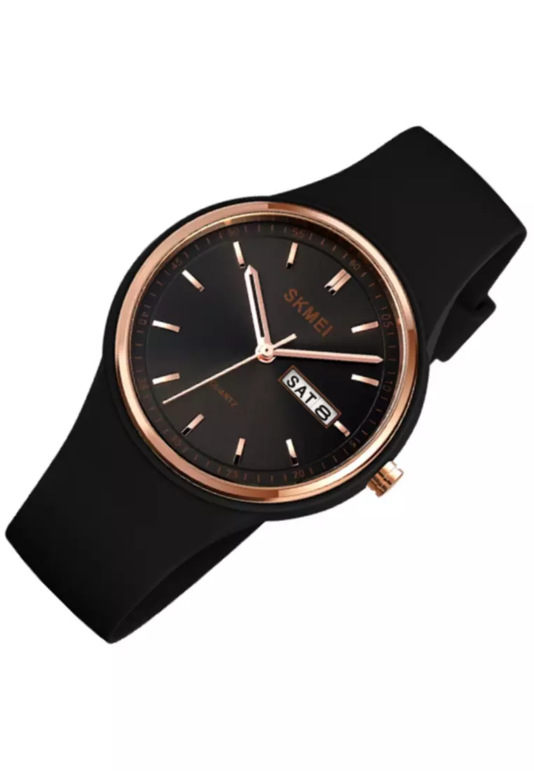 Jam Tangan Analog Wanita Waterproof Strap Tali Material Silicone DV29 ORIGINAL