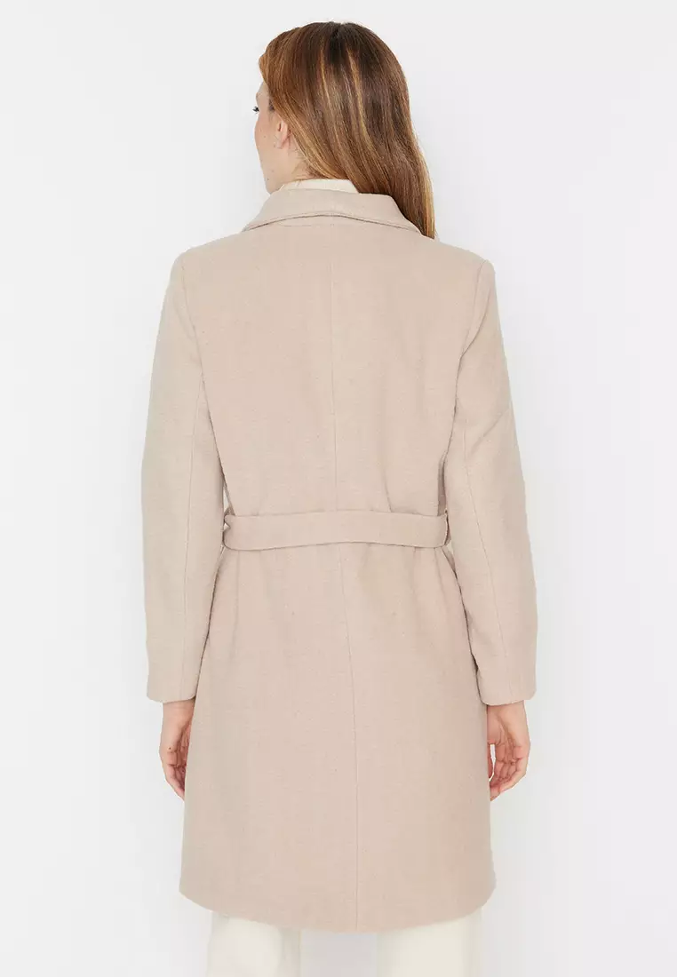Calvin klein 2024 shawl collar coat