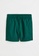 H&M green Regular Fit Cotton Shorts D5D57AA53F61A8GS_5