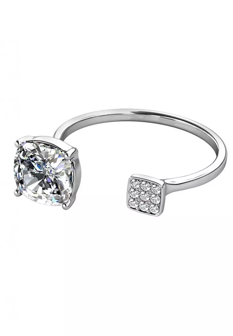 Diamanda  Ring - Cincin Crystal by Her Jewellery
