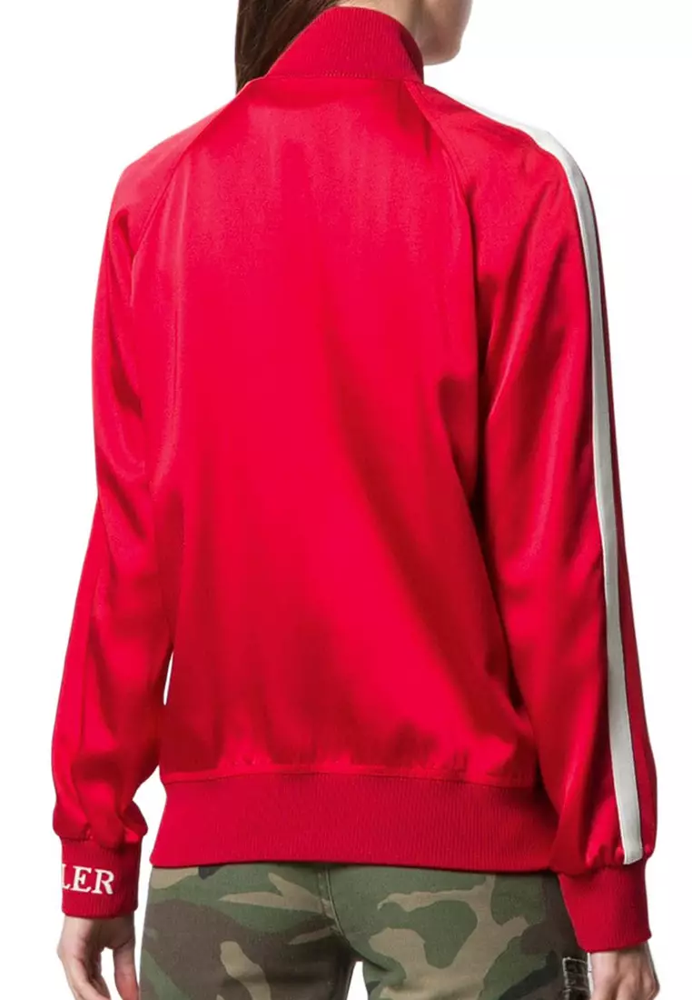 Red moncler jacket womens best sale