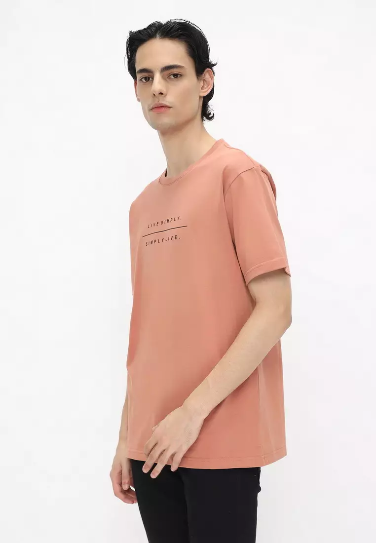 NX T-Shirt Cotton Combed Tebal Pria 207470031