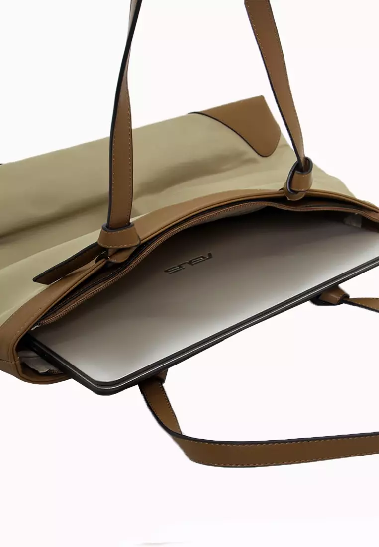 Bellezza Tote Bag BHW324 Khaki Comb