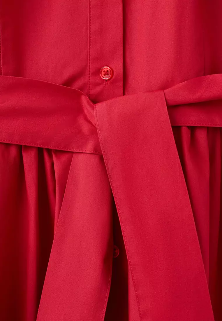 Belt Shirt Dress