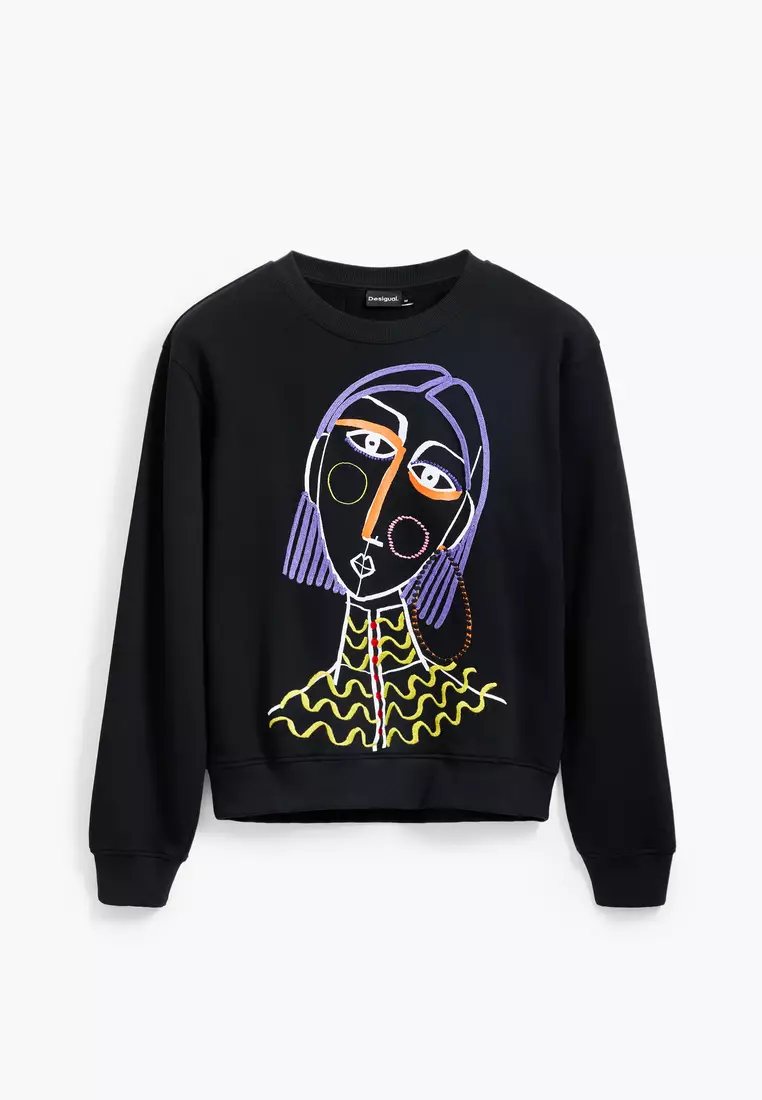 Women's printed sweatshirt