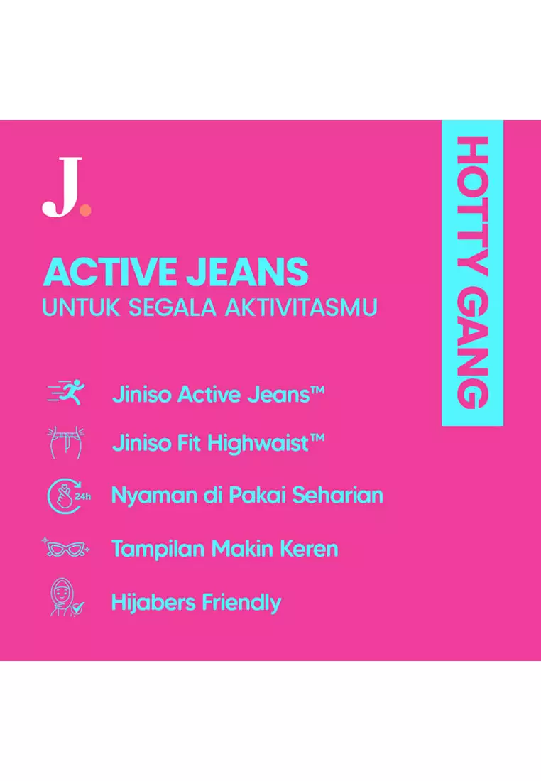 HW Cutbray Jeans 328 HOTTY GANG