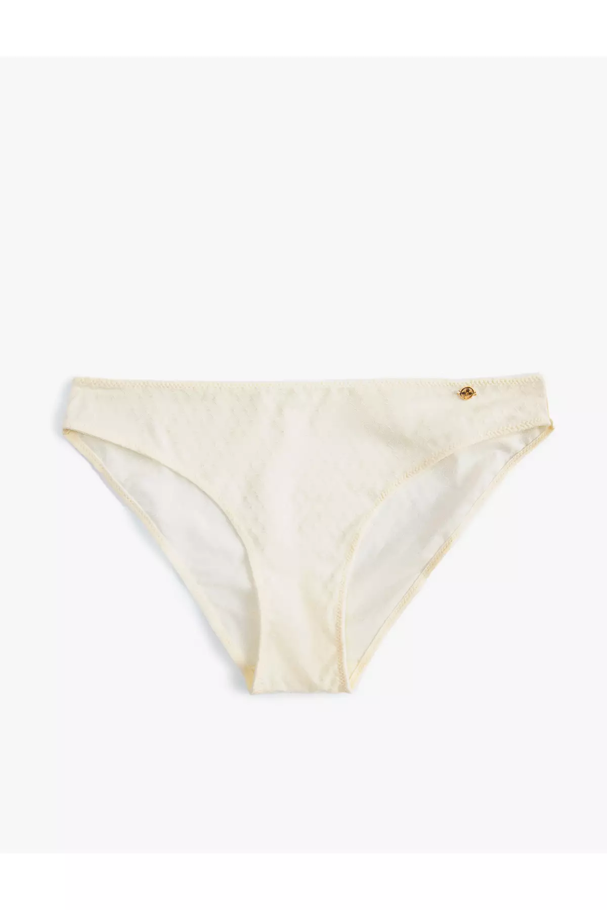Brief Panties With Textured Accessory Detail