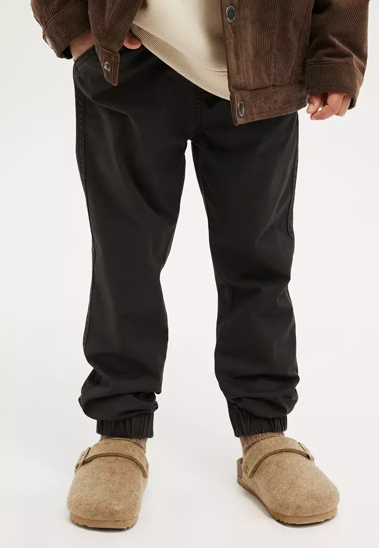 KAJA WASHED COTTON CHINO PANTS ブラック 2 kaja washed cotton chino pants サイズ2 KAJA WASHED COTTON