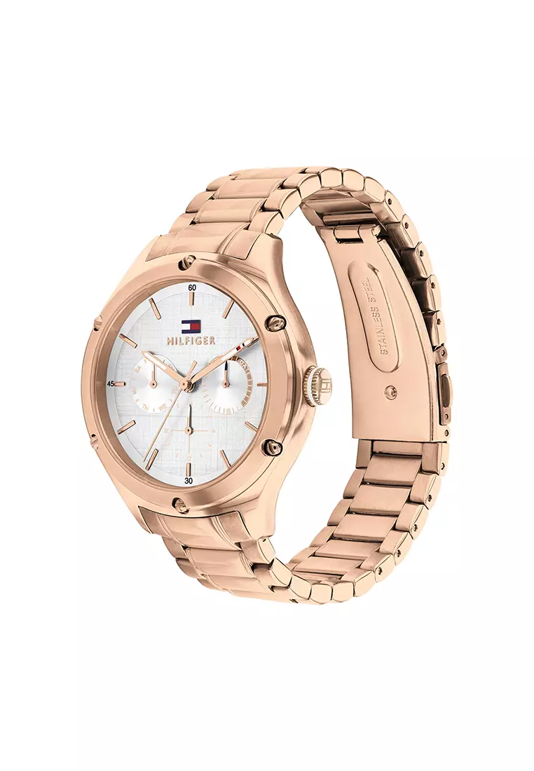 Tommy hilfiger on sale watch rose gold