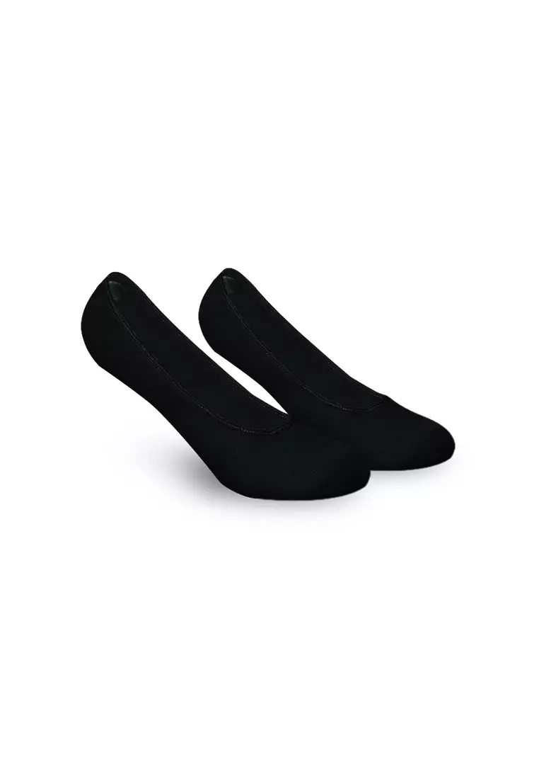 Burlington Ladies' Cotton Lite Thin Casual Foot Cover 3 pairs in a pack BLFCCG1