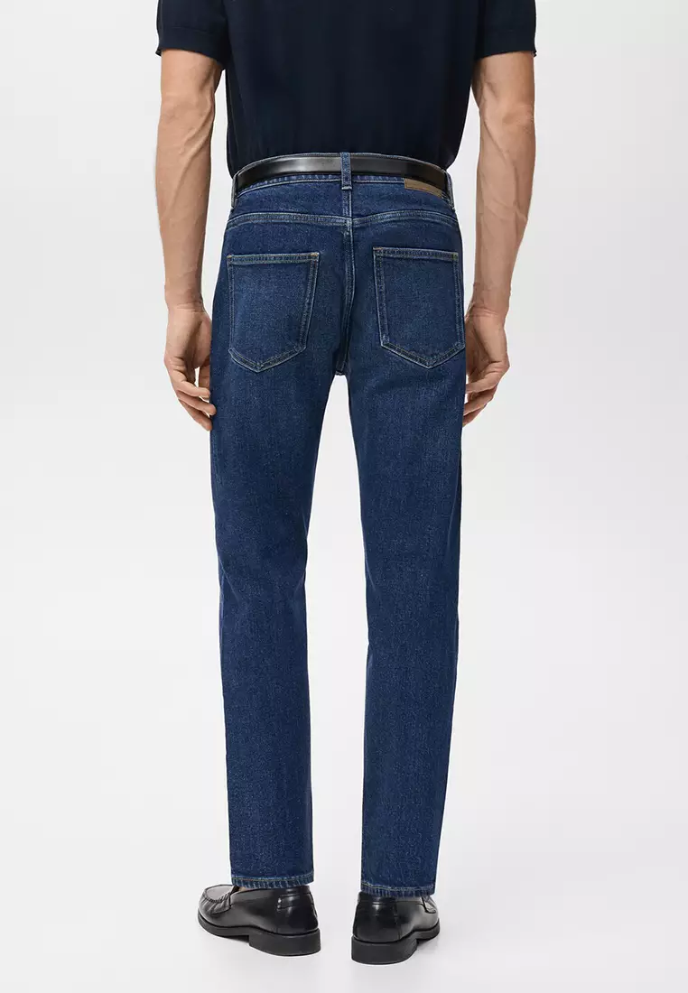 Ben Cropped Tapered-Fit Jeans