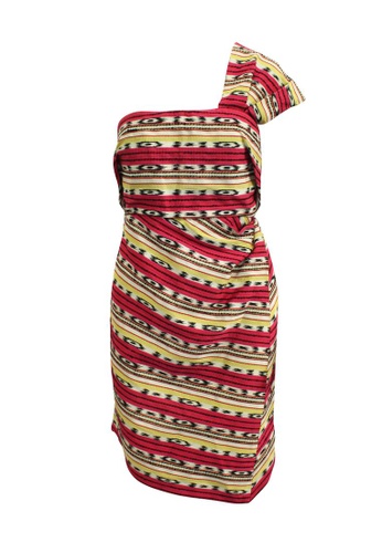 Carven multi carven African Print Dress D113AAAF293708GS_1