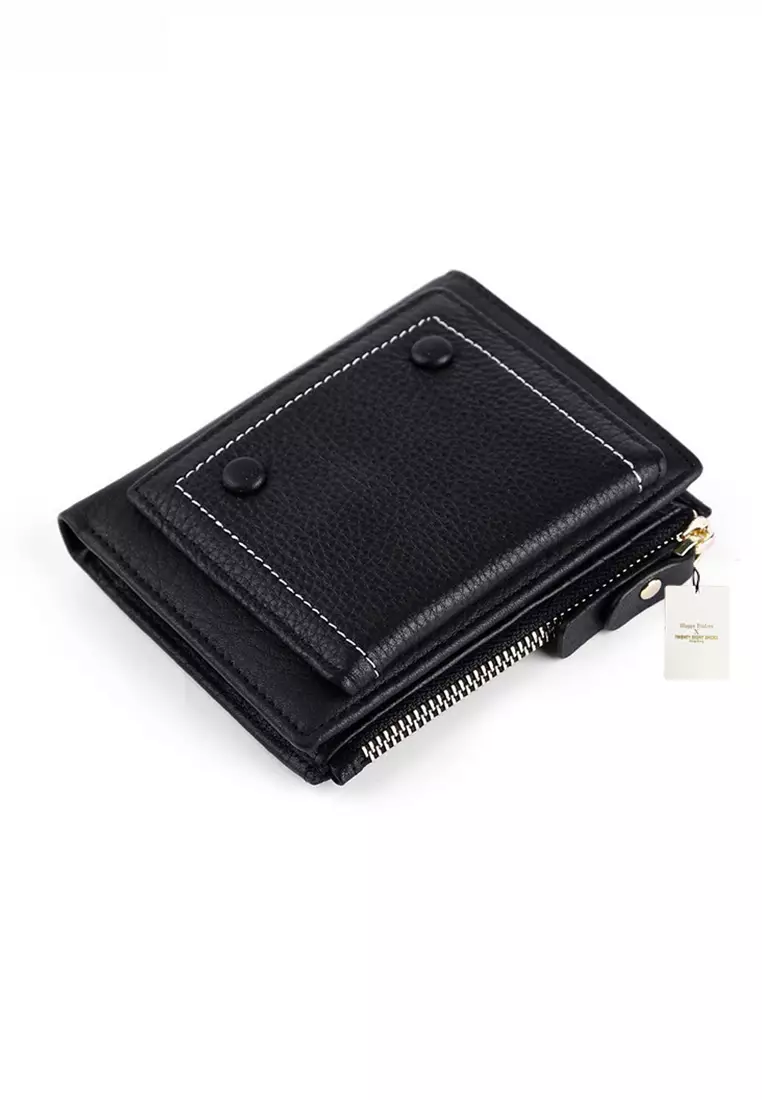 Full Grain Leather Bi-Fold Wallet JW YT-6020