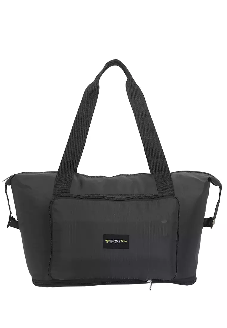 Tas Travel Lipat - Folding Bag Travel Time 376 Black