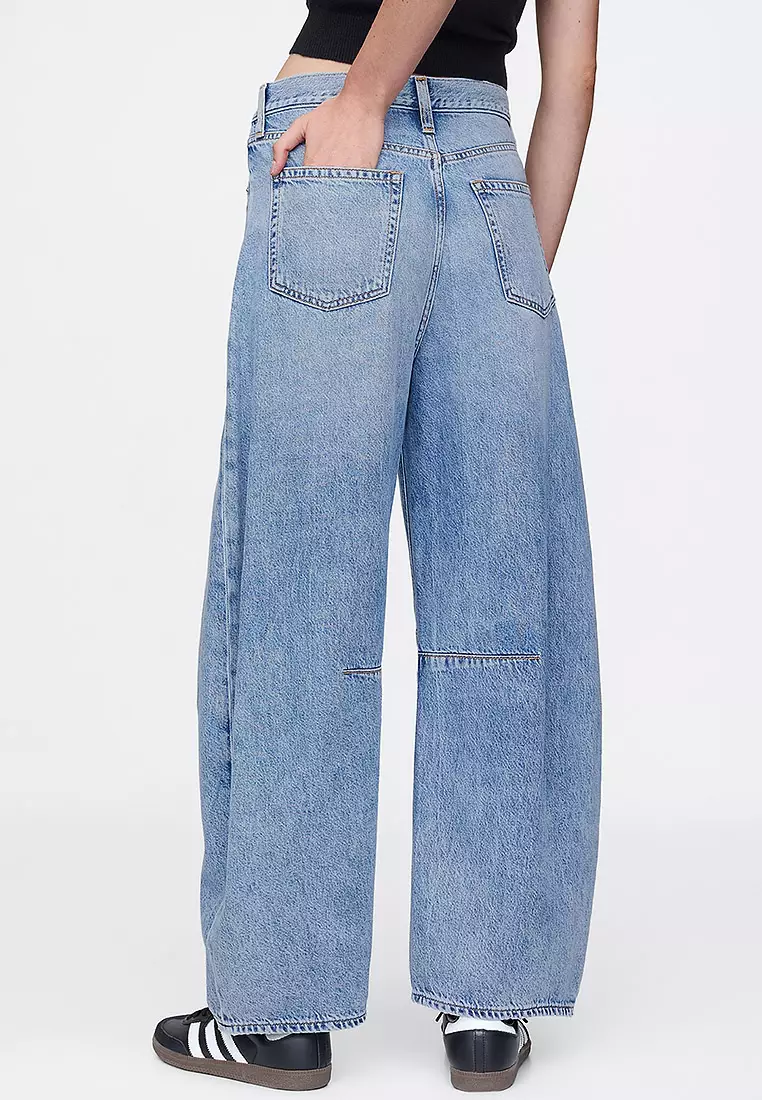 High Rise Horseshoe Jeans