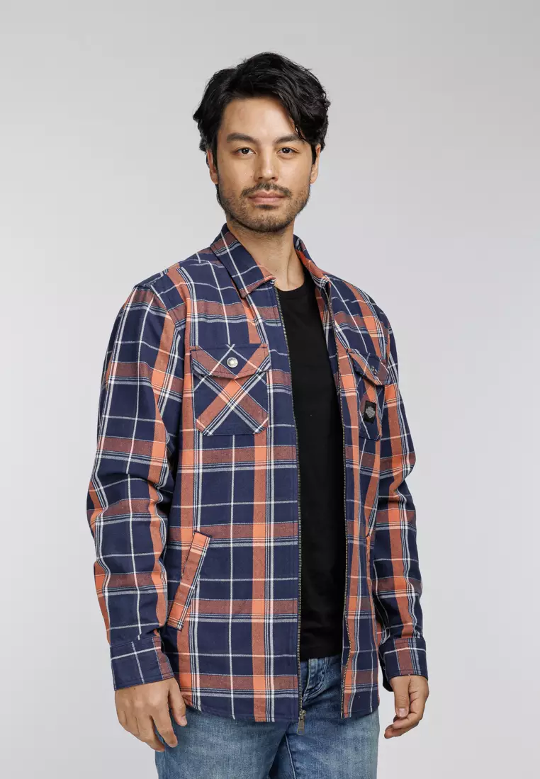 Harley-Davidson Eclipse Zip-Up Shirt