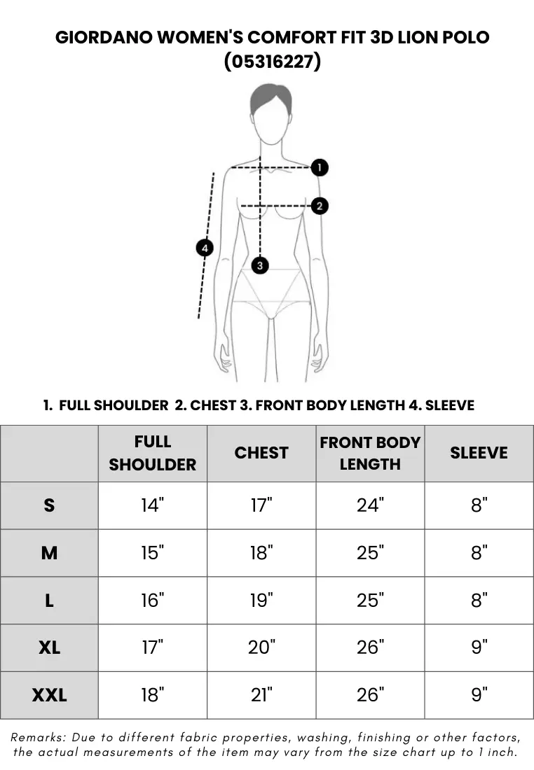 Women's Comfort Fit 3D Lion Polo