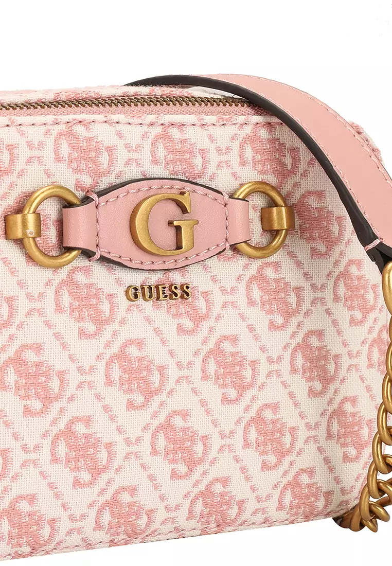 Guess pink sale sling bag