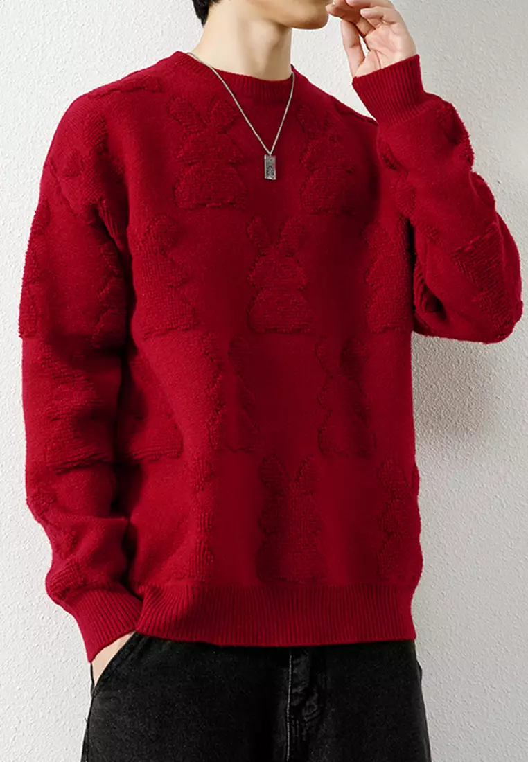 Rabbit shop wool sweater