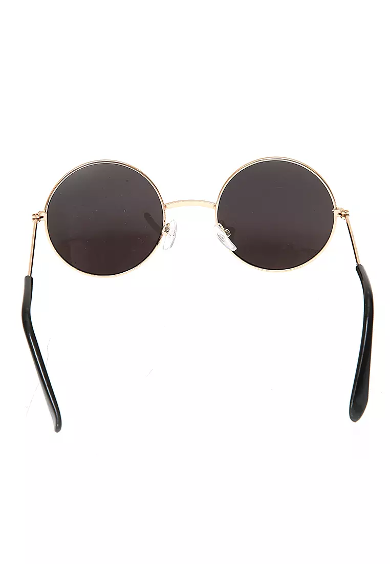 Ulrico Kacamata Anak Pria UV Protection Sunglasses Kids Round Design Frame Material Alloy ORIGINAL - Blue