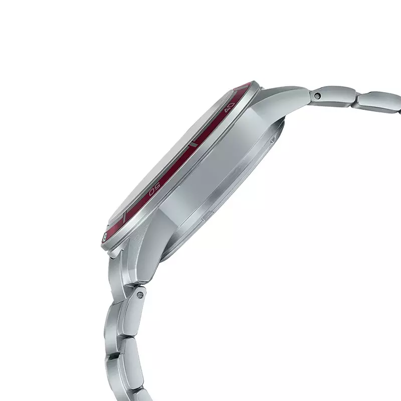 Jam Tangan Pria Casio Edifice EFR-526D-5CVUDF Chronograph Men Red Dial Stainless Steel Band