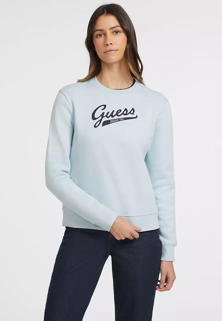 Guess sweatshirt women clearance