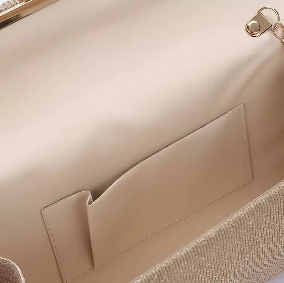 Vedlyn Adara Tas Pesta Wanita Clutch Stylish Elegan Terbaru – Silver