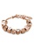 Krystal Couture gold KRYSTAL COUTURE Rose Gold Pad Lock Beaded Bracelet Embellished with Swarovski® Crystals 76FA1AC32F75F2GS_1