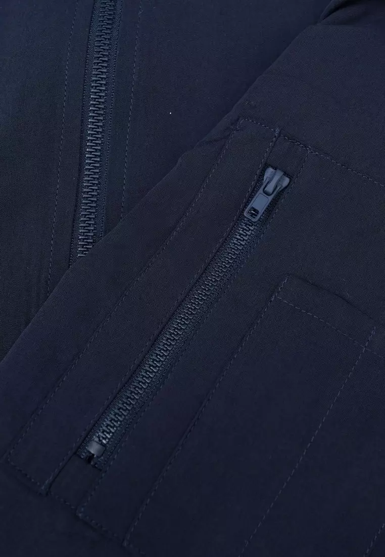 Greenlight Men's High Collar Jacket Regular Fit Parachute Cipher C101124