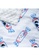 The Wee Bean blue Minky Fleece Sensory Baby Blanket - White Rabbit Candy 423A5KC1B0DAFCGS_4